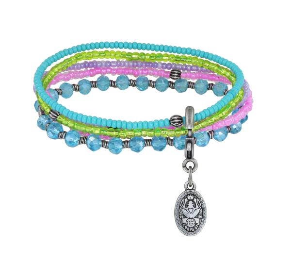 Multi - Petit Glamour d'Afrique - Armband von Konplott